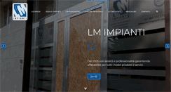 Desktop Screenshot of lm-impianti.com